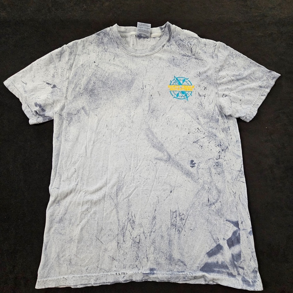 Dusty Trails Outfitters Crumpler NC Blue Short‎ Sleeve Cotton T-Shirt Men's M
